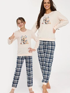 Pyžamo Cornette 671/478 Home Friends, s dlhými rukávmi, veľkosti S–2XL