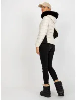 Dámska bunda NM KR BS 202 Svetlo béžová - Sport chic