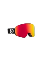 Snowboardové okuliare Volcom GARDEN GLOSS BLACK/RED CHROME (VG0122100)