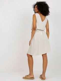 Šaty WN SK VE38.06 svetlo béžová