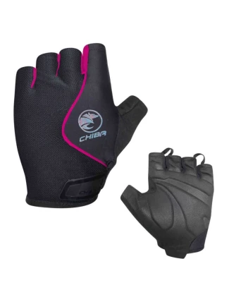 Rukavice CHIBA LADY AIR PLUS čierno-ružové XS Rukavice CHIBA LADY AIR PLUS čierno-ružové XS
