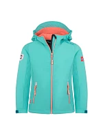 Trollkids Trollfjord Softshellová bunda aquamarine mist/port blue/peach mellow (175-137) Trollkids Trollfjord Softshellová bunda aquamarine mist/port blue/peach mellow (175-137)