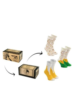 Skarpetkowy Zestaw Filmowy 3 Pary Rainbow Socks