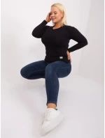 Blúzka RV BZ 9257.19 čierna farba Blúzka RV BZ 9257.19 čierna farba