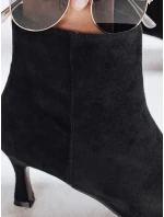 Dámske čierne semišové topánky FashionStreet ZY1165
