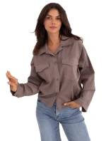 IT KS košeľa FL9273.86 dark lilac