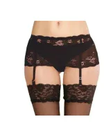 Dámsky podväzkový pás Babette 945 Black - DeLafense