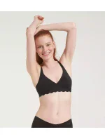 Dámska podprsenka ZERO z mikrovlákna 2.0 Mäkká podprsenka - BLACK - čierna 0004 - SLOGGI