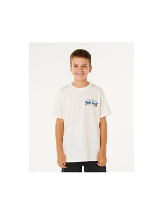 Chlapčenské tričko RIP CURL Rip Curl Pro 26 Tee – Boys, biele, detské