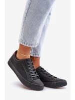 Ocieplane Trampki Damskie Big Star OO274A462 Czarne