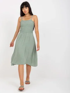 Šaty D73761M30314A pistáciové