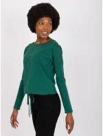 Blúzka RV BZ 5122.05P tmavo zelená