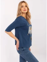 Blúzka CLM BZ 0014.42 tmavomodrá