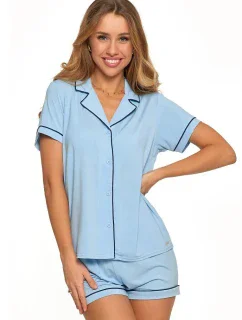 Pyžamo Moraj PDD4900-022 cr/r S-3XL pruhované