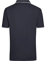 Daiber JN 986 Pánske polo tričko z piké 02.0986 tmavomodré/biele Daiber JN 986 Pánske polo tričko z piké 02.0986 tmavomodré/biele