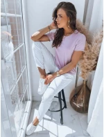 MAYLA dámske tričko fialové FashionStreet RY2209