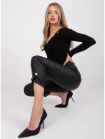 Nohavice DHJ SP 3057.47 black