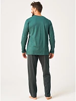 Pyžamo Key MNS 609 B26 s dlhými rukávmi, veľkosti M–2XL Pyžamo Key MNS 609 B26 s dlhými rukávmi, veľkosti M–2XL