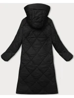Zimná bunda J.Style s dlhou kapucňou čierna (5M3173-392)