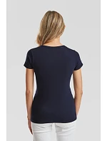 Fruit of the Loom Lady-Fit Iconic 150 V-Neck T Dámske tričko s výstrihom do V 16.1444 biele Fruit of the Loom Lady-Fit Iconic 150 V-Neck T Dámske tričko s výstrihom do V 16.1444 biele