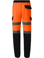 Yoko HV 016T Hi-Vis tepláky 79.016T hi vis oranžová/námornícka modrá Yoko HV 016T Hi-Vis tepláky 79.016T hi vis oranžová/námornícka modrá