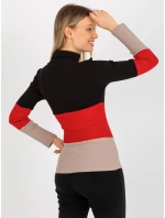 Blúzka RV BZ 8465 1.02P čierno-béžová