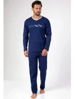 Regina 470 long/r 2XL-3XL Z24/25 pánske pyžamo