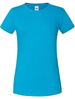 Fruit of the Loom Lady-Fit Iconic 150 T Dámske tričko 16.1432 azúrovomodré