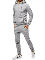 FashionStreet pánske svetlosivé tepláky AX0384