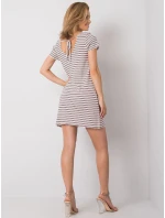 Šaty TW SK G 076.81P biela a červená