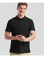 Fruit of the Loom Heavy 65/35 Pique Polo – polo tričko z hrubej bavlny 16.3204 červené