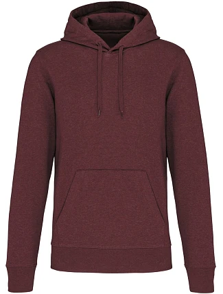 Kariban K 4027 Pánska ekologická mikina s kapucňou 20.4027 wine heather Kariban K 4027 Pánska ekologická mikina s kapucňou 20.4027 wine heather