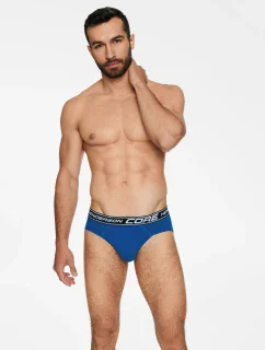 Pánske slipy Bone 40355-MLC Dark Grey Melange-Blue - Henderson