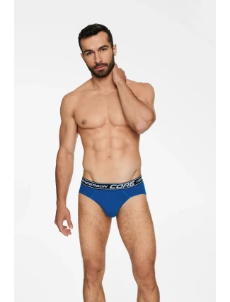 Pánske slipy Bone 40355-MLC Dark Grey Melange-Blue - Henderson