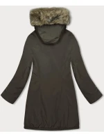 Dámska zimná bunda khaki (M-R45)