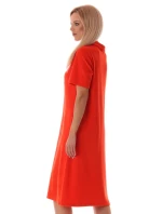 Dámske šaty Bari s golierom z čerešňových paradajok - Vestis Dámske šaty Bari s golierom z čerešňových paradajok - Vestis
