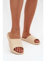 Damskie Klapki 4F 4FMM00FFLIF093A-83S Beżowe