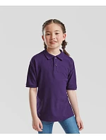 Fruit of the Loom Kids 65/35 Polo Detské piqué polo 16.3417 kráľovská modrá