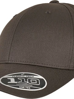 Flexfit 7706FF 6-panelová čiapka s kšiltom „Flexfit 110“ 55.06FF tmavošedá