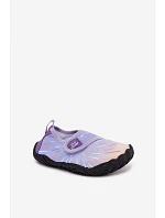 Detská obuv do vody na suchý zips PROWATER PRO-26-48-103K Purple
