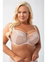 Mäkká dámska podprsenka soft Gorsenia K 496 Paradise Béžová