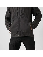 Pánska zimná bunda s kapucňou Fjällräven Skogsö Jacket M, outdoorová, zateplená, sivá (F81698-030)