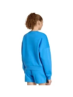 Dámska mikina adidas Essentials Small Logo Feelcozy modrá KC5280 Dámska mikina adidas Essentials Small Logo Feelcozy modrá KC5280