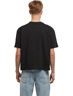 Build your Brand BY 439 Pánske hrubé tričko „Cropped Oversize“ 56.0439 čierne