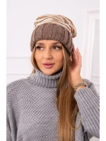 Dámska čiapka Feba K330 mocca