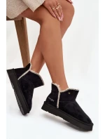 Śniegowce Damskie Na Platformie Wrangler 20253093.25Y Czarne