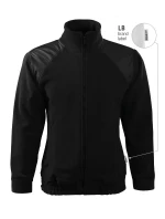 Bunda Hi-Q fleece unisex black 01 (štítok značky)