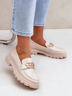 Dámske mokasíny CM09P / 206807 Light beige - Seastar