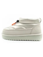 D.Franklin snehové topánky ženy zimné módne zateplené topánky strieborné ženy