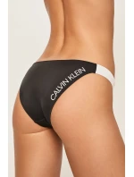 Spodný diel plaviek KW0KW00840-BEH čiernobiela - Calvin Klein Spodný diel plaviek KW0KW00840-BEH čiernobiela - Calvin Klein